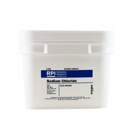 Rpi Sodium Chloride, ACS, 5 KG S23025-5000.0